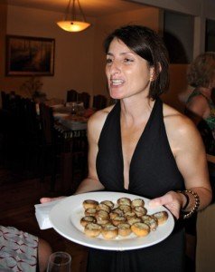 Accept offers from your guests to pass around platters!