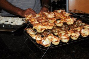Preparing the Wonton Cases