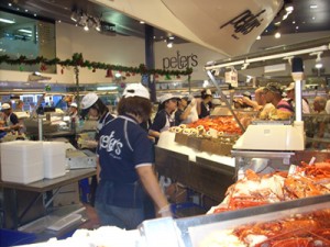 Busy day for Sydney Fish Market