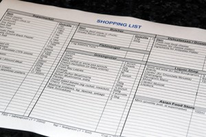 Shopping List