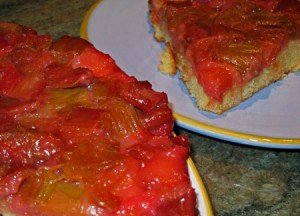 Rhubarb Cake
