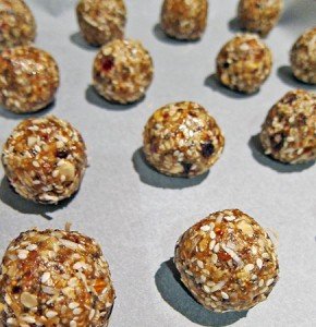 Vitality Balls ready to bake