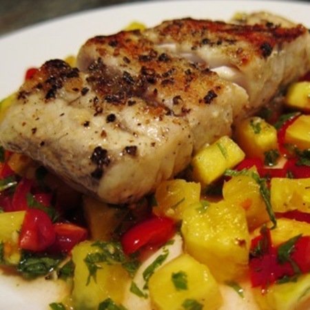 Recipe: Barbequed Barramundi with Pineapple Salsa