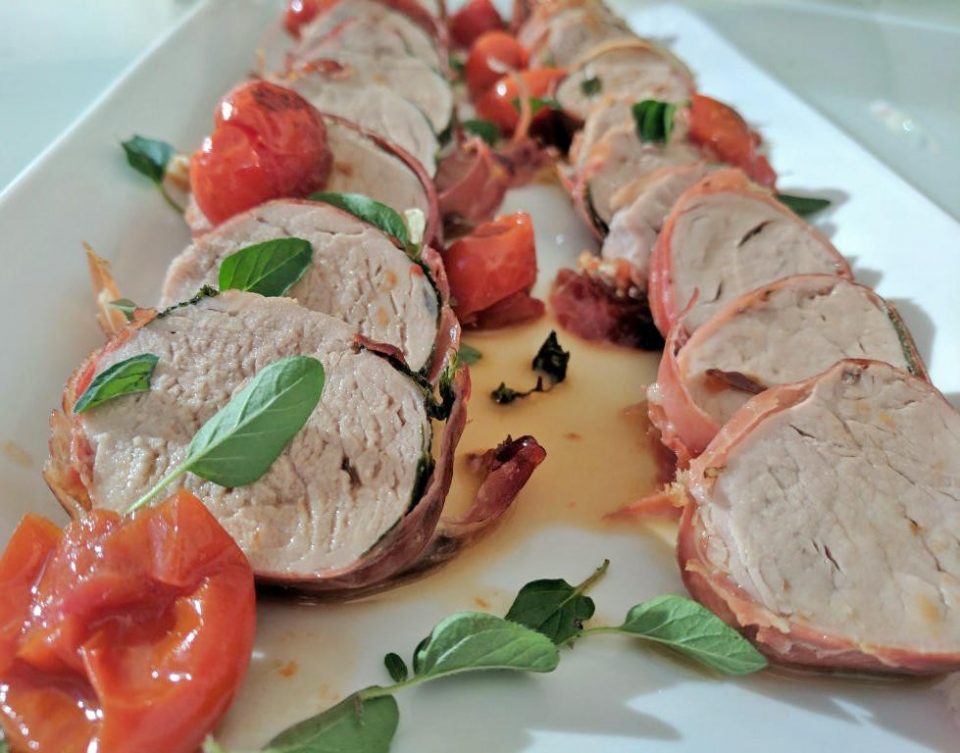Italian Long Lunch Cooking Class - Prosciutto Wrapped Fillet of Pork